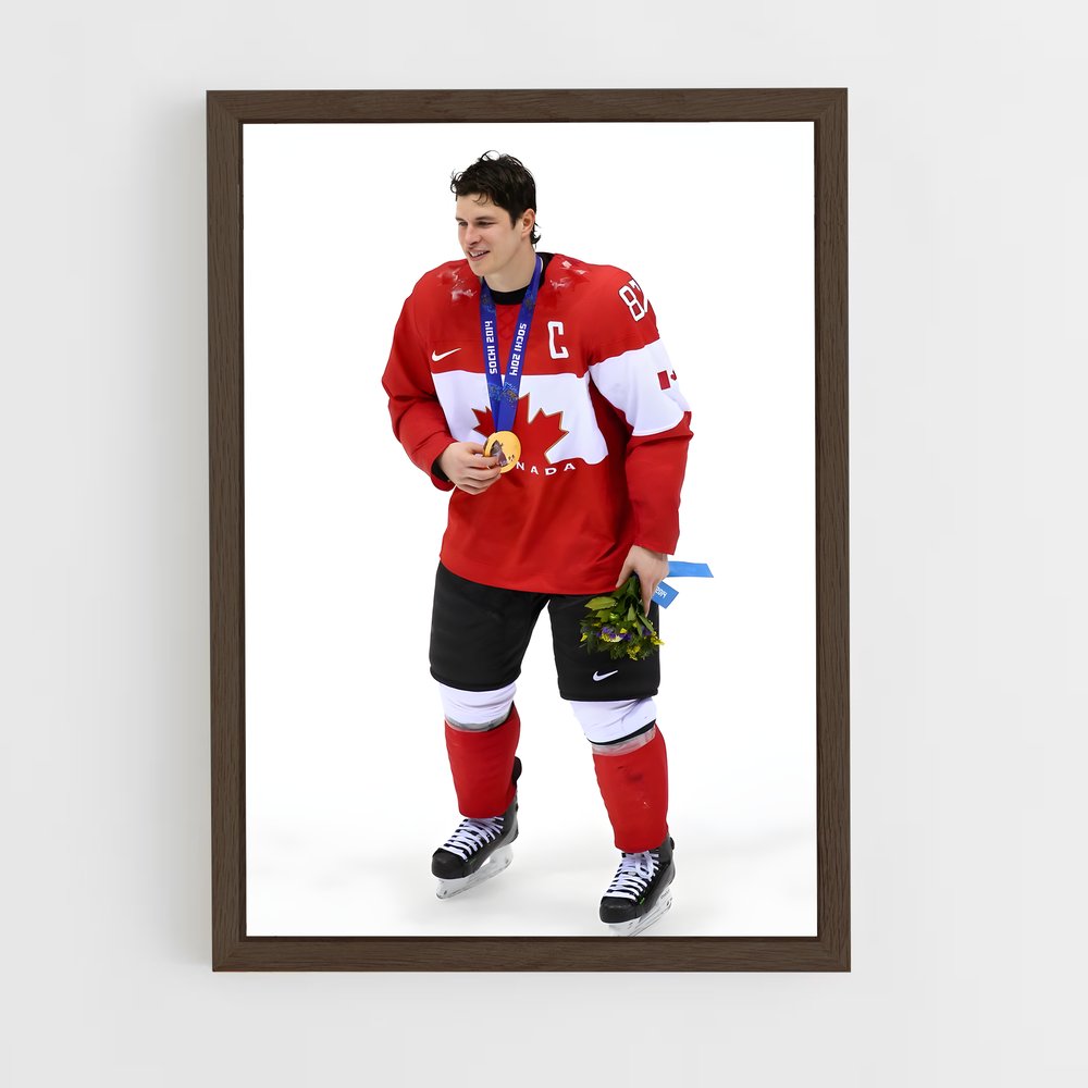 Poster Or et Fierté – affiche Hockey sur glace (vue 5)